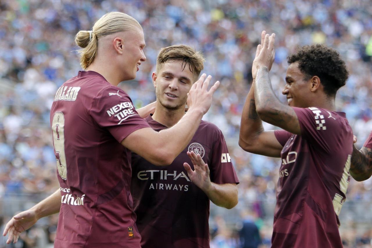Man City winger Oscar Bobb out for up to 4 months after breaking his leg